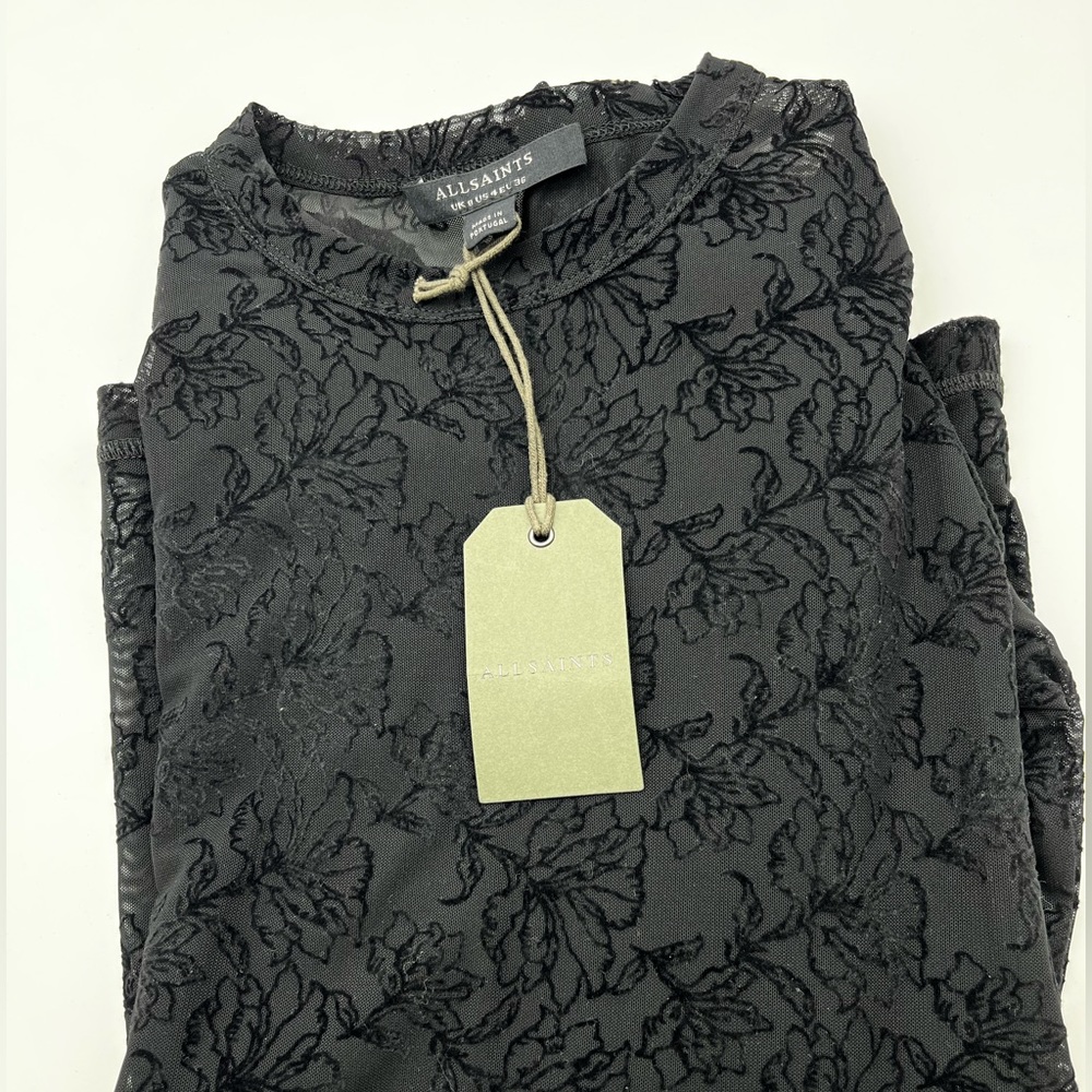 NWT All Saints long sleeve top